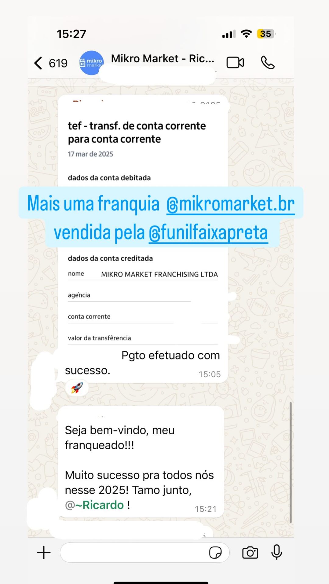 Feedback de cliente 5