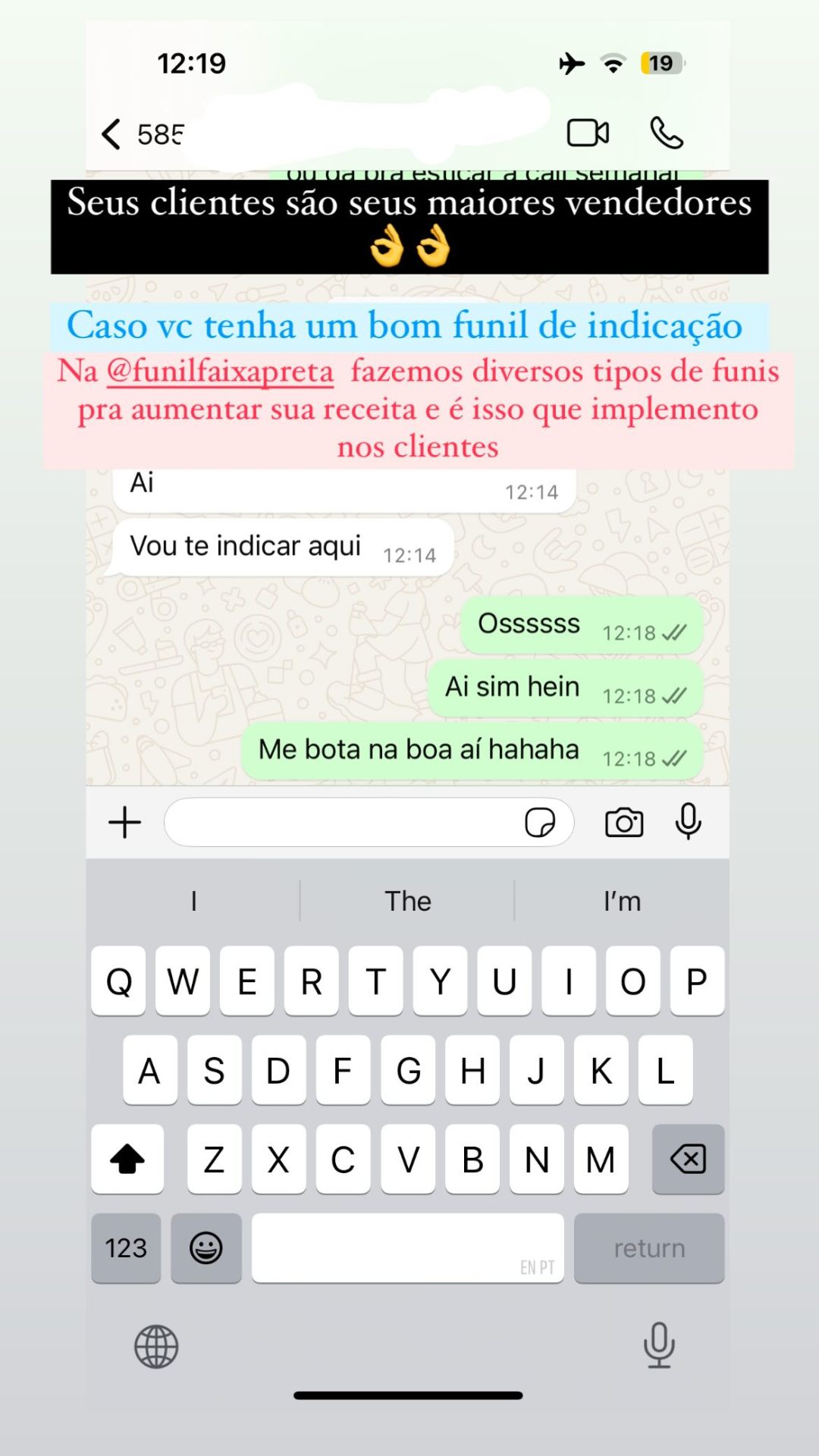 Feedback de cliente 6